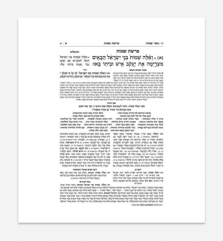 ניקוד ספרי קודש - ספר שמות